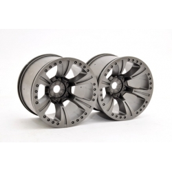 94074 - HYPER MT PLUS WHEEL-GREY, 2PCS